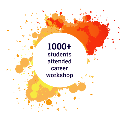 1000+ Students attended career workshop