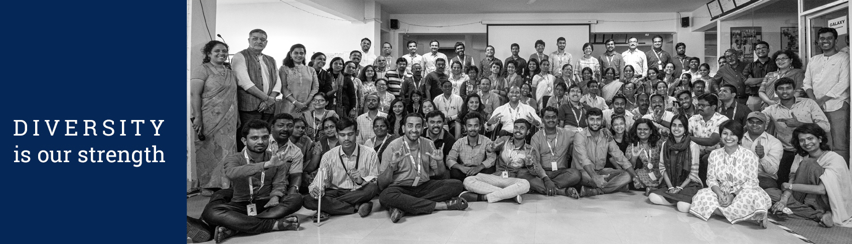 Diversity is our strength - Enable India Staff photo