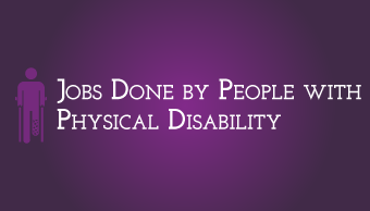 Download Physically Disabled Working in Different Jobs